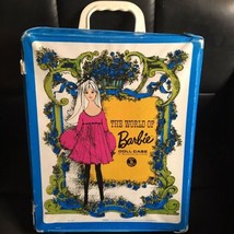 Vintage 1968 The World of Barbie Doll Carry Case Mattel #1002 - £18.66 GBP