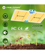 Phlizon 2000W W/Samsung 281B LED Grow Light Sunlike Full Spectrum for Pl... - £71.67 GBP