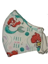 Face Mask Washable 100% Cotton Reusable Reversible Mermaids - £3.15 GBP