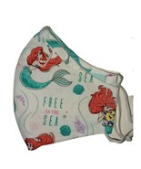 FACE MASK WASHABLE 100% COTTON REUSABLE REVERSIBLE MERMAIDS - $5.36 CAD