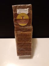 Moroccan Vanilla Goat Milk handmade soap loaf,  9 precut bars- FREE Shipping - $21.19