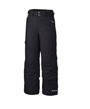 Columbia Kids Snowpants Spring Winter Pants Adjustable Waist Black Size XS - £34.38 GBP