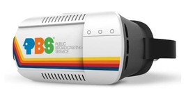 PBS VR Retro Space Themed VR Virtual Reality Headset DAMAGED BOX - $5.86