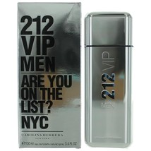 212 VIP by Carolina Herrera, 3.4 oz Eau De Toilette Spray for Men - $101.49
