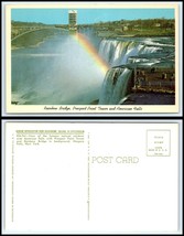 NEW YORK Postcard - Niagara Falls, Rainbow Bridge, Prospect Point Tower BT - £2.54 GBP