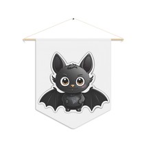 Personalized Printed Pennant Featuring Cartoon Bat - Unique Decor for Ki... - $26.78