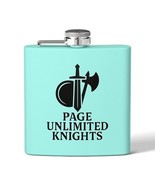 Knights Stainless Steel Flask, Page Unlimited Medieval Drink Container, ... - €26,47 EUR