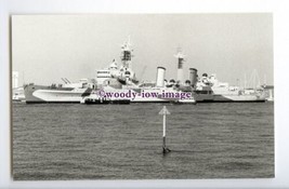 na5793 - Royal Navy Warship - HMS Belfast on her way to the Thames - photograph - £2.13 GBP