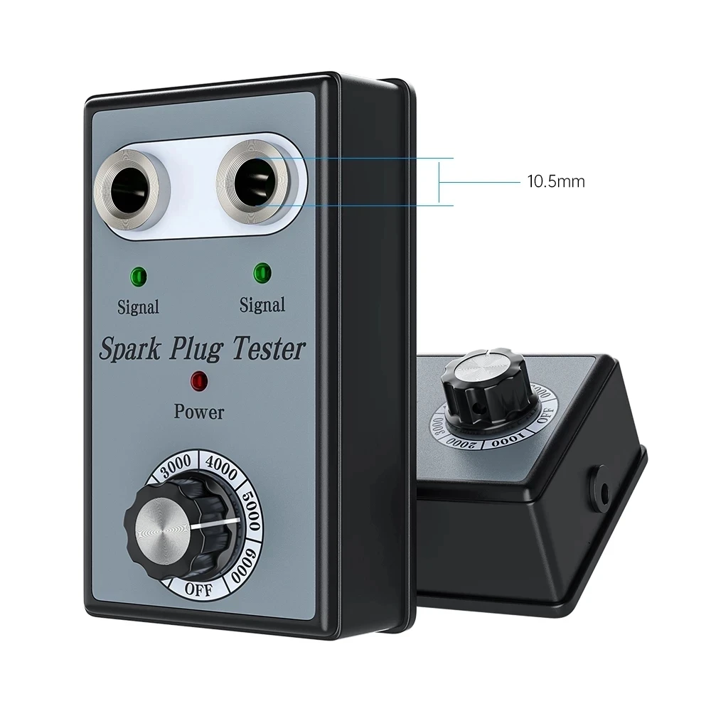 Car Spark Plug Tester with Adjustable Detector, Ignition Plug Analyzer Diagnos - £27.63 GBP