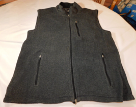 Reel Legends Men&#39;s Vest Sleeveless Jacket Size L large Zip Up GUC - £27.45 GBP