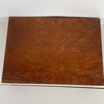 Oneida Silver Flatware Box Storage Dark Wood Anti -Tarnish Vintage - $18.99