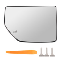 Mirror Glass Upper Driver Side Left Heated For Ford F-150 2015-2021 FL3Z... - $21.78