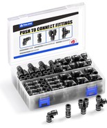 Tailonz Pneumatic Black 1/4 Inch Od Push To Connect Fittings Pneumatic, ... - $667.75 MXN