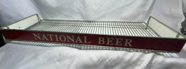 Super Rare! National Beer Advertising Metal Glass Drying Rack Excellent ... - $159.95