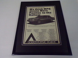 1979 Pittsburgh Golden Pontiac Dealers 11x14 Framed ORIGINAL Advertisement - $39.59