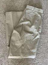 Izod Men&#39;s Pants American Chino Straigh Fit Tan Size 36 x 34 - £15.66 GBP