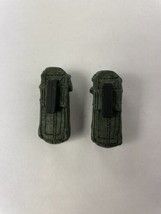 LOT OF 2 VTG 90s GI Joe GREEN ammo pouch For 1/6 Scale 12&quot; Figures - £15.92 GBP