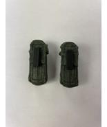 LOT OF 2 VTG 90s GI Joe GREEN ammo pouch For 1/6 Scale 12&quot; Figures - £15.79 GBP