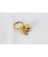 Hello Kitty Gold Heel Ring Size 6 with Gemstones | Momoberry Sanrio - $1,731.04 MXN