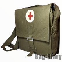1966 Authentic Soviet Russian Army Rare Military Field Medic Bag USSR Red Cross - £192.22 GBP