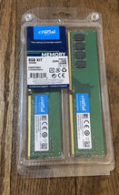 Crucial DDR4 kit 8 GB: 2 x 4 GB DIMM 288-pin 2400 MHz / PC4-19200 CT2K4G... - £35.05 GBP
