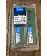 Crucial DDR4 kit 8 GB: 2 x 4 GB DIMM 288-pin 2400 MHz / PC4-19200 CT2K4G... - £35.69 GBP