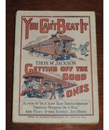 1918 You Can't Beat It Getting Off the Good Ones Thomas W Jackson Joke Book - $10.79