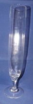 Clear Glass Flute 9.75&quot;  Bud Vase - £9.03 GBP