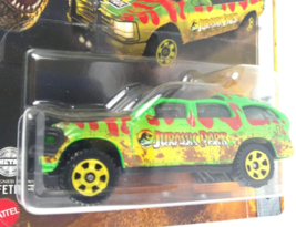 1993 Ford Explorer Jurassic World Dominion Matchbox 1:64 Diecast Bloody Crashed - $10.00