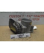 2011-2018 Toyota Corolla 1.8L Throttle Body OEM 220300T080 Assembly 34-6... - $25.47