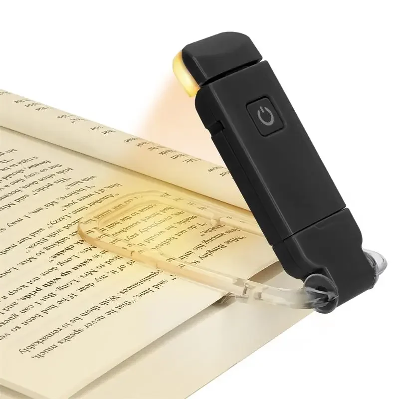 LED Clip-on Book Light Night Lights Charging Mode Table Lamp Eye Care USB - $14.11+