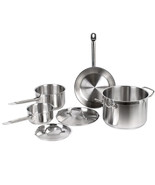 Vollrath POTS AND PANS - 3822 - Deluxe 7 Pc Optio™ Stainless Steel Cookw... - $94.79 CAD