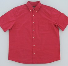 Eddie Bauer Men&#39;s Short Sleeve Cotton Shirt Size Large - $17.00
