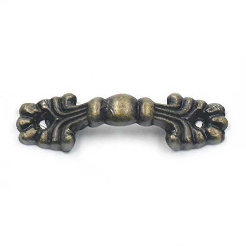 Blumoona 20 Pcs - Antique Brass Jewelry Box Drawer Cabinet Cupboard Door Wine Ha