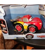 Disney Pixar Cars - Push &amp; Go Talking LIGHTNING MCQUEEN Toy Vehicle NEW ... - £14.63 GBP
