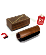 Vintage Discwasher D3 Wooden Record Cleaning System in Box (empty bottle... - €29,91 EUR