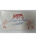 Al Smith Signed Autographed Baseball 4x6 Signature Card - $27.34 CAD
