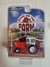Green Light Collectible Diecast 1973 Tractor Closed Cab NIP New Down on The Farm - $14.69