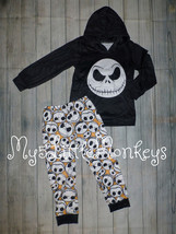 Boutique Jack Skellington Halloween Nightmare Before Christmas Hooded Ou... - £15.84 GBP