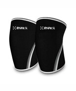 Knee Sleeves Weightlifting (Pair) Unisex size S - 7mm Thick Neoprene Com... - $21.21 CAD