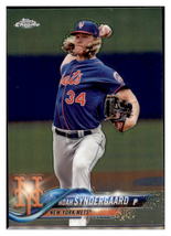 2018 Topps Chrome Noah Syndergaard  New York Mets #99 Baseball card   M32P3_1a - £3.47 GBP