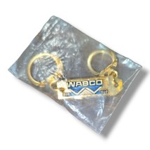 Vintage Wabco Westinghouse Keychain Metal Centennial 1969 New In Packaging  - £23.74 GBP