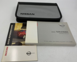 2004 Nissan Maxima Owners Manual Handbook Set with Case OEM F02B05055 - $40.49