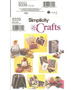 Simplicity 9339 Various Covers Carriers Home Accessories Craft Pattern U... - $9.47