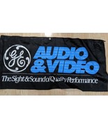 GE Audio And Video Banner 39&quot; X 19&quot; Hollywood Banner  - $135.78 CAD