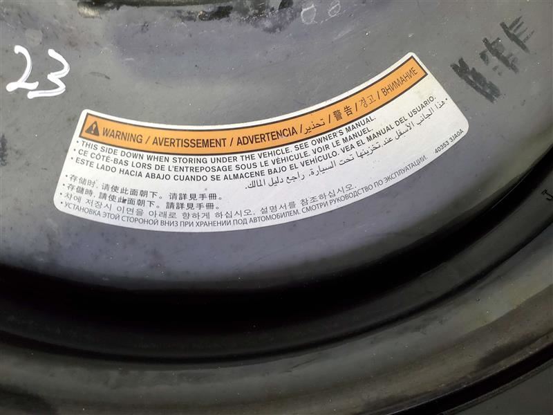 Wheel Rim Spare 18x4 K23 SL FWD OEM 2016 2017 2018 2019 2020 Nissan Pathfinder  Item image 5