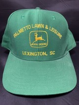 John Deere South Carolina Logo Farm Tractor Green Snapback Hat Cap - £12.61 GBP