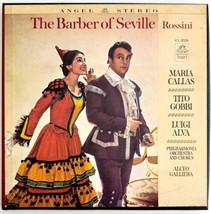 Barber Of Seville Rossini Box Set Vinyl Record 1952 33 12&quot; 3 LP Callas Gobbi VRG - £54.91 GBP