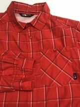 The North Face Men Shirt Lightweight Cape Vented Button Up Nylon Blend H... - $12.81