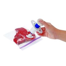 Vac-It Freshsnaps Food Storage Bags Vacuum Sealing Hand Tool (Set Of 3) - £7.90 GBP